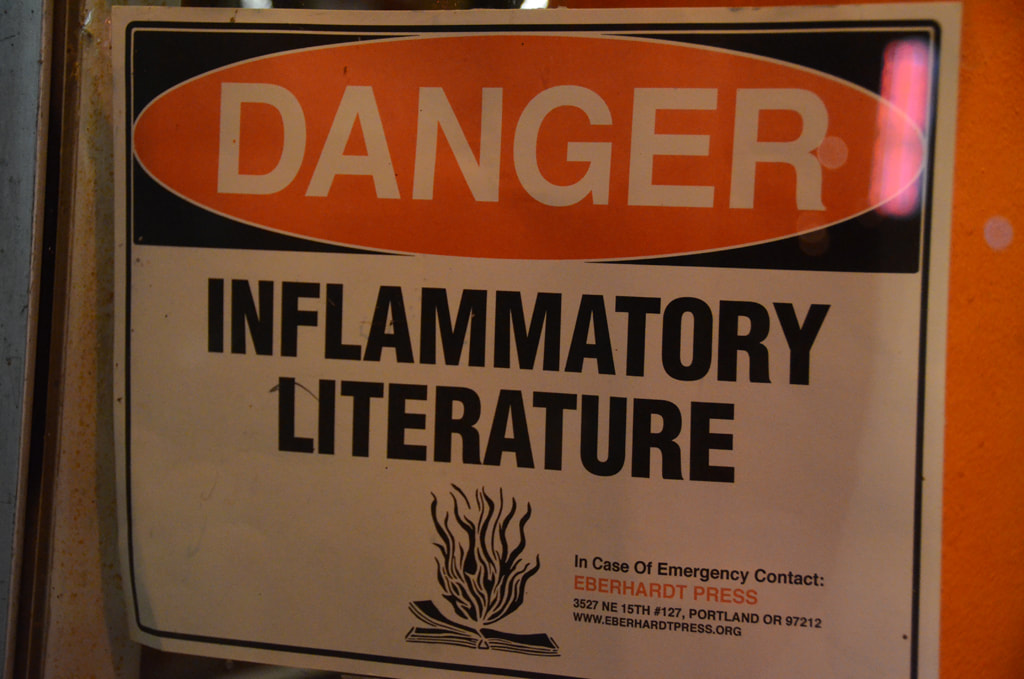 Sign: Danger Inflammatory Literature