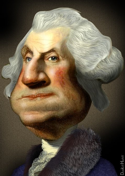 George Washington Caricature